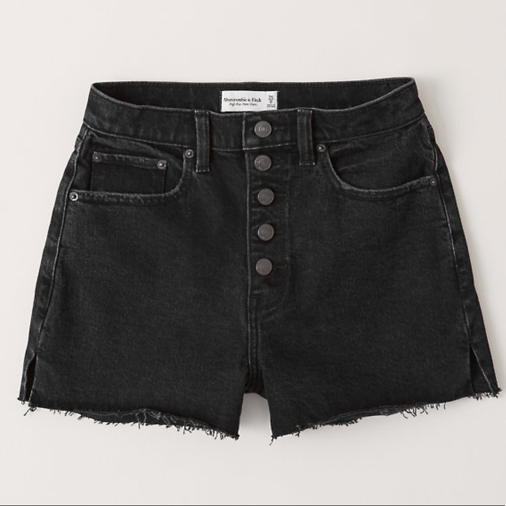 A&F High Rise Mom Short